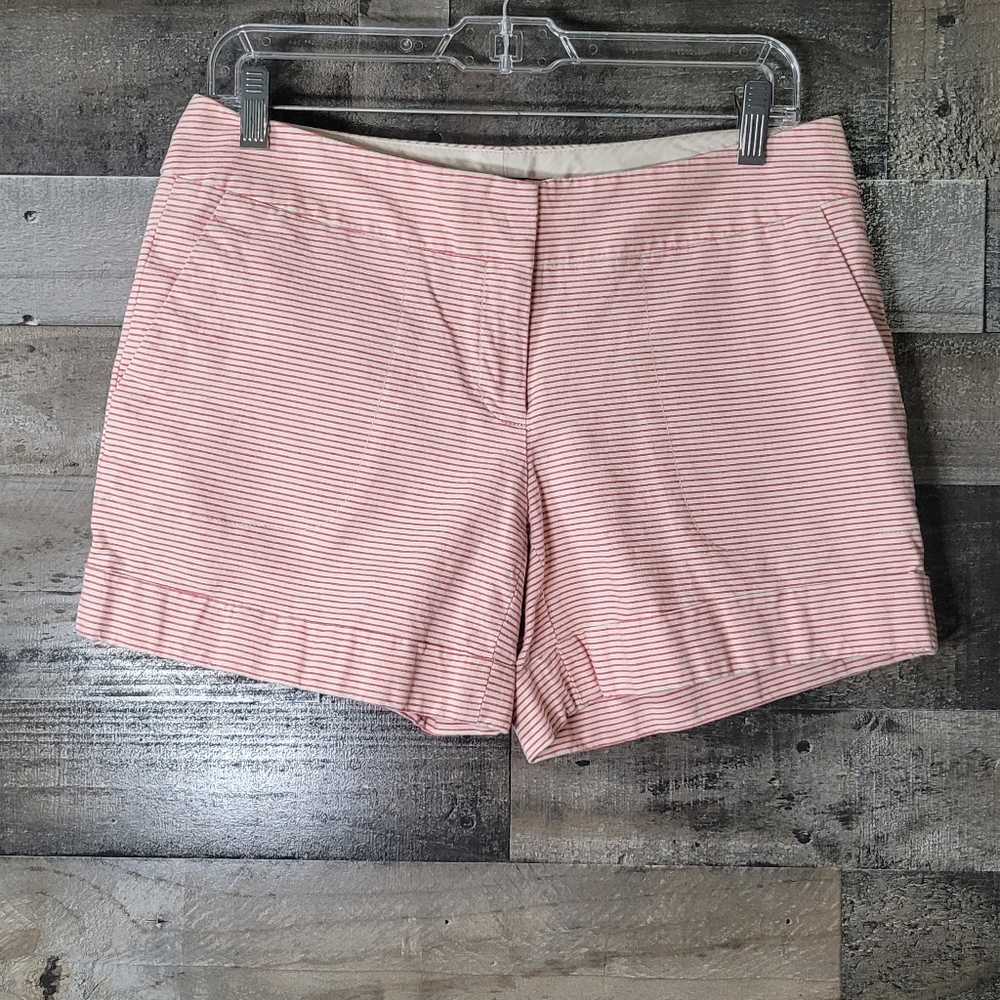 Outback Red Shorts Red and White Striped